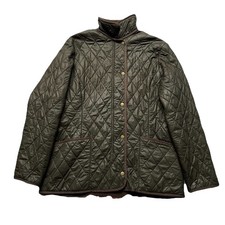Barbour Damen Steppjacke Carbon Polarquilt Oliv Gr.40 Fleecejacke #C8-4