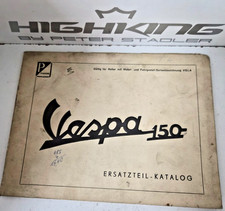 Vespa 150 VGLA Original Ersatzteilkatalog Rarität