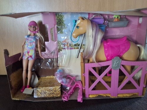 Barbie pferdeset - barbie,