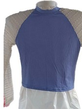 Cider Shirt S 36 Blau Weiß