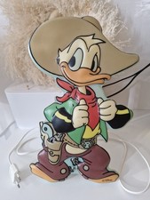Disney Donald Duck Wandlampe Sehr Guter Zustand  Vintage 80er