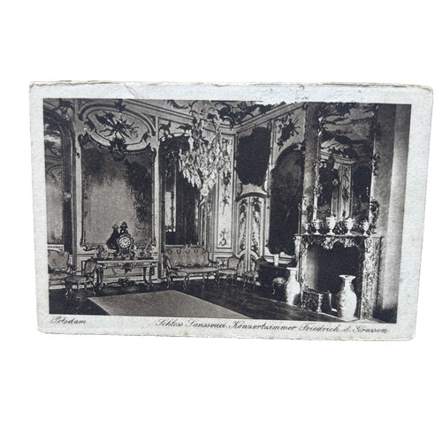 Postkarte potsdam schloss - ak,