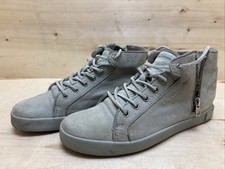 BLACKSTONE NL 36 LIMESTONE DAMENSCHUHE HIGH-TOP SNEAKER LEDER GR:38 UK:5 GRAU