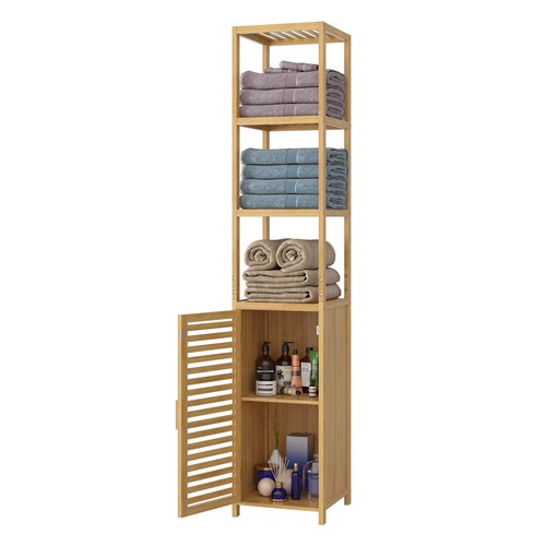 Badezimmerschrank aus bambus - badezimmerschrank,