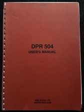 Bss audio dpr 504 - bss, dpr-504