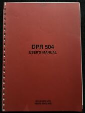 BSS AUDIO DPR-504 Bedienungsanleitung Operating Instructions / Users Manual