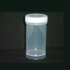 10x 100 ml Kunststoffdose Schraubdose Schraubdosen Runddose Labor klarsichtig