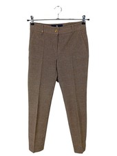 PAMELA HENSON Stoffhose Damen Hose Gr. DE 36 braun Business-Look