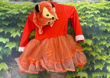 Fuchs-Kostüm für Mädchen – ca. Gr. 110 (4–6 Jahre)