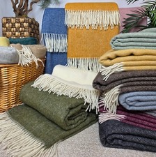 Wolldecke 100% Schurwolle