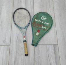 Vintage Dunlop Max 200G Tennisschläger Hysol Grafil Injection & Headcover