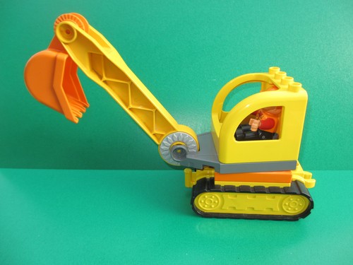Lego duplo baustelle radlader - baustelle,