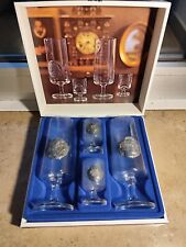 Herren Besteck Set Vintage Gläser Bierpokale + 2 Schnapsgläser echte Zinnmünzen