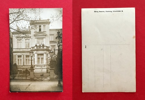 Privat foto hamburg 1910 - um,