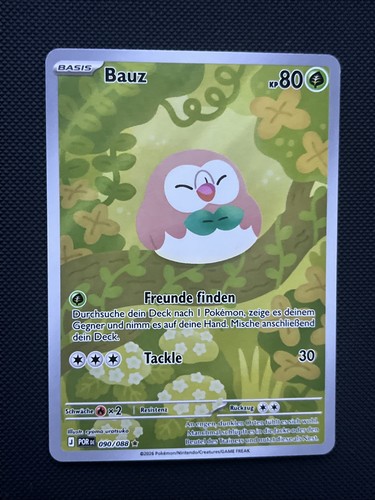 Pokémon tcg karte - holo, bauz