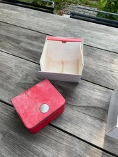 OMEGA VINTAGE UHREN BOX UHRENSCHATULLE WATCH BOX