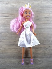 Zuru Sparkle Girlz Einhorn-Prinzessin Modepuppe neuwertig wie abgebildet (18978)