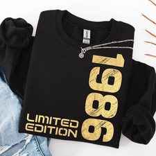 40. Geburtstag Sweatshirt 1986