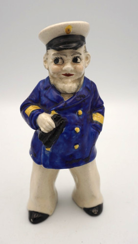 Porzellanfigur kapitän - porzellanfigur,