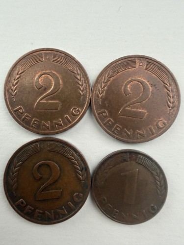 Pfennig 1969 g 1 - 2, j