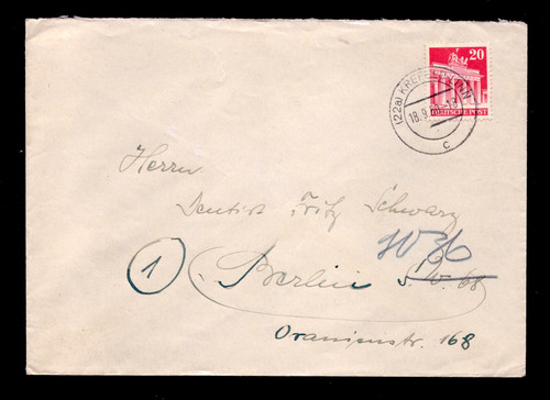 Bauten brief krefeld linn - krefeld-linn,