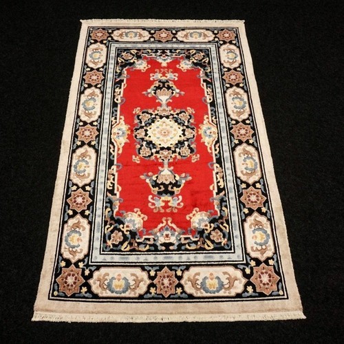 Seidenteppich china 155 91 - seidenteppich, x