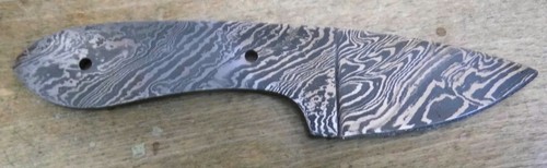 Damast messer drop point - damast, drop-point