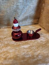 Swarovski Holiday Cheers Santa Claus Kerzenhalter  rot 5596392 Top Zustand 