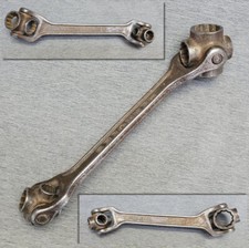 Herkules Multi Gabel Ringschlüssel Knochenschlüssel 8-fach SW 10-24mm ALT