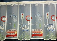 Scheibengardine  bunte