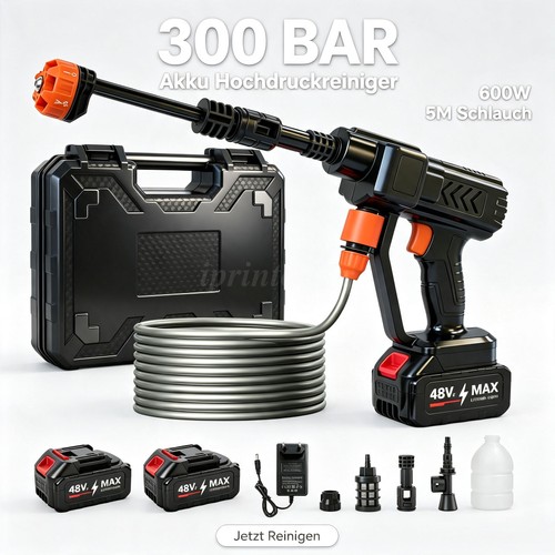 300bar set hochdruckreiniger - set,