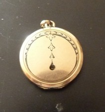 Antik Vergoldetes mit Saphir