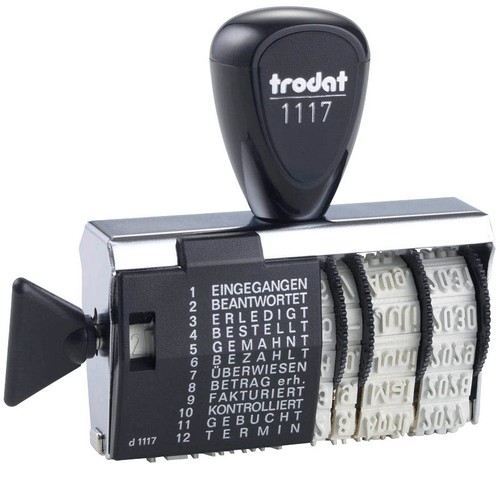 Wortband stempel drehstempel - wortband,