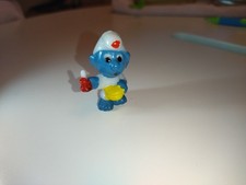 ü ei figuren 1x Schlafmütze Erkennst Deinen Schlumpf Glasig Topzustand 