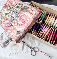 Konvolut Sticktwist DMC - MEZ - Schürer - Rico, Stickgarn, Sticken, Zubehör