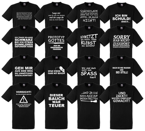 Sprüche shirt fun lustig - sprüche,