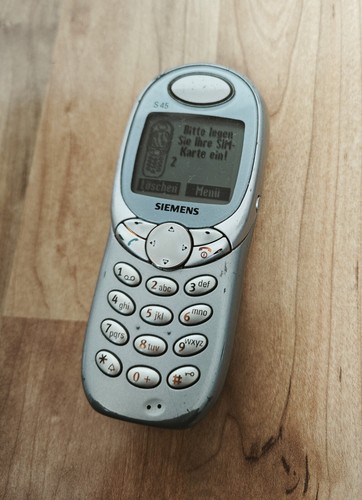 Siemens s45 blau silbergrau - siemens,