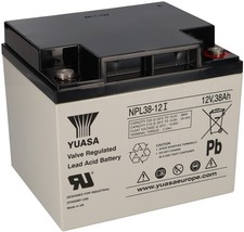Yuasa Blei-Akku NPL38-12I Pb 12V 38Ah 10-12 Jahresbatterie M5 Innen 40Ah 45Ah 