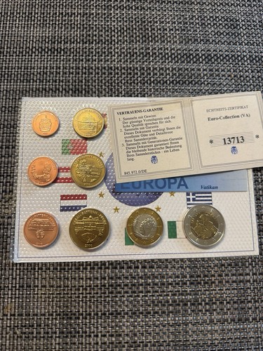 Vatikan euro proben satz 2006 - euro-proben-satz,