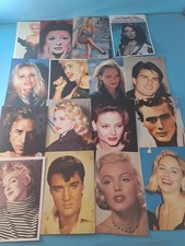 35 ALTE AUTOGRAMMKARTEN  ca