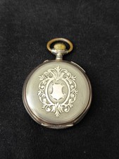 Alte Hella Taschenuhr 800 Silber Bastler