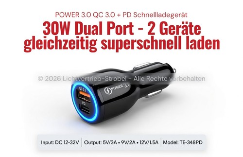 Kfz ladestation 12v 32v - kfz-ladestation, 12v-32v