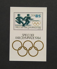 DDR BLOCK I OLYMPIA 1984 NICHT