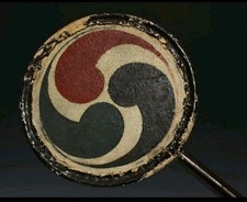 Antik Edo Samurai  Battle Drum