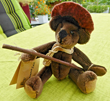 Sammler Bär (Teddy) Fryatt v. Kutenai-Stamm Kanada-British Columbia collection !