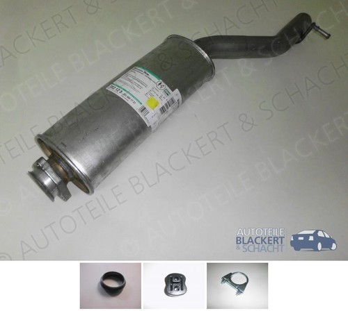Auspuff mitteltopf - auspuff,