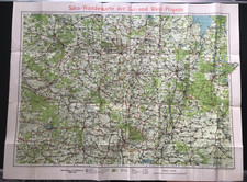 Silva-Wanderkarte der Ost- und