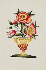 Prächtig blühende Blumen, um 1900, Aq. Biedermeier Mode Unbekannt (19.Jhd)