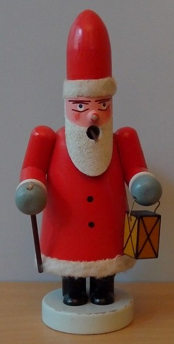 Holzfigur weihnachtsmann 19cm - weihnachtsmann,