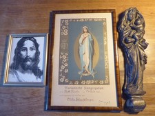 Religiöse Wandfigur Skulptur